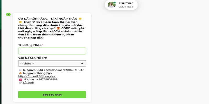 Bộ phận hỗ trợ thành viên luôn túc trực 24/7 rất chuyên nghiệp