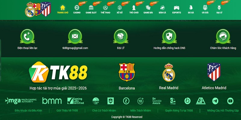 TK88 chắc chắn là một điểm dừng chân lý tưởng trên thị trường